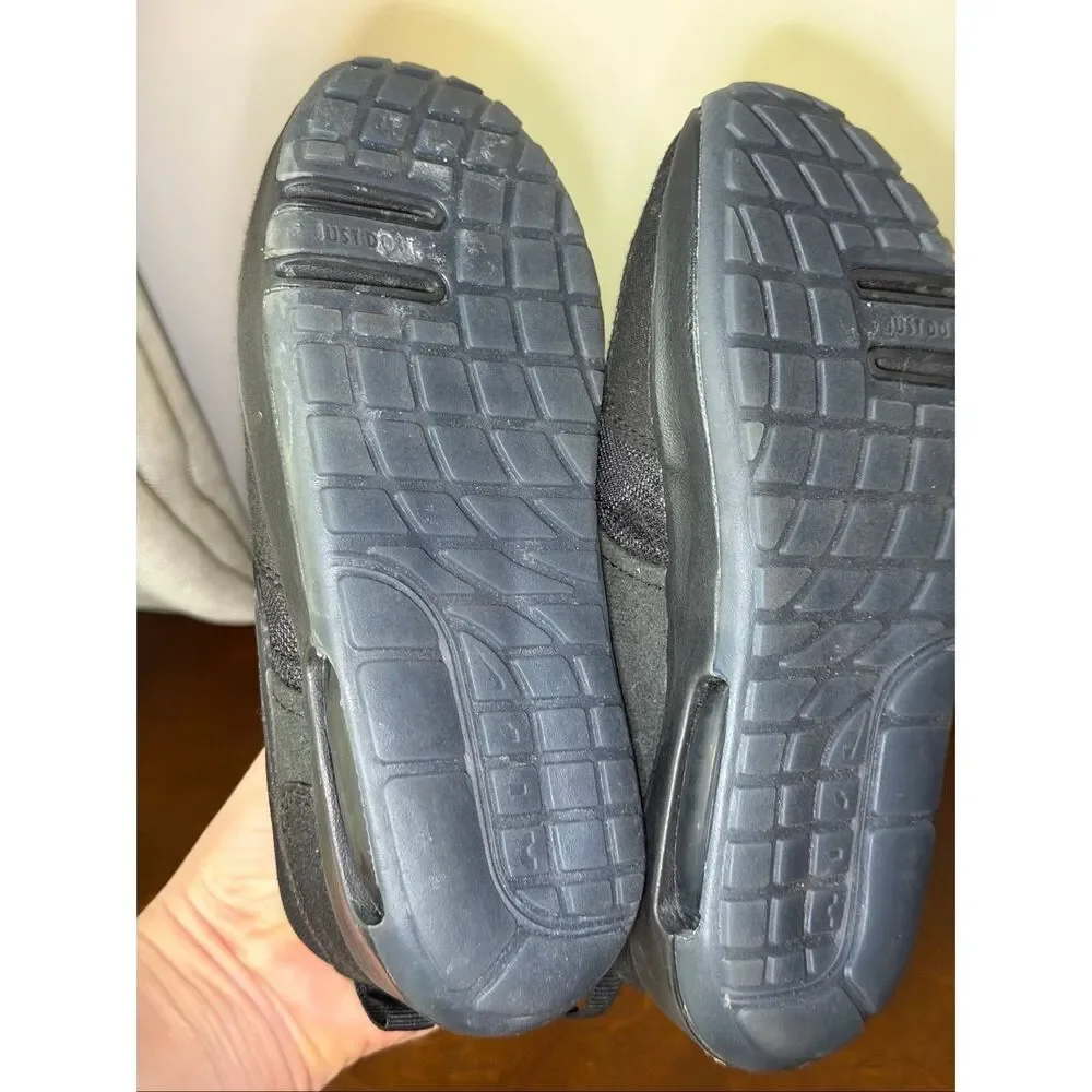 Nike Air Max motif easy slip on all black toddler size 13C